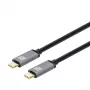 Techly ICOC-MUSB322-CM-010 USB 3.2 Gen 2 Kabel, USB-C Stecker, 1 m, Schwarz