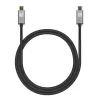 Techly ICOC-MUSB322-CM-010 USB 3.2 Gen 2 Kabel, USB-C Stecker, 1 m, Schwarz