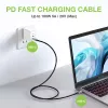 Techly ICOC-MUSB322-CM-010 USB 3.2 Gen 2 Kabel, USB-C Stecker, 1 m, Schwarz