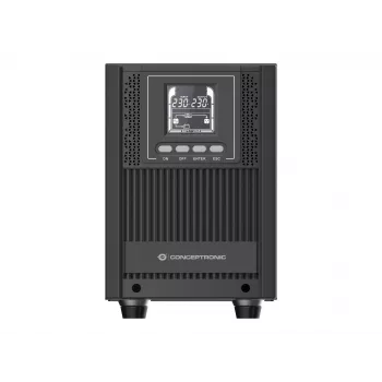 Conceptronic ZEUS52E2K 2000VA 1800W Online Tower USV, IEC, Doppelwandler (Online), 2 kVA, 1800 W, Sinus, 220 V, 240 V