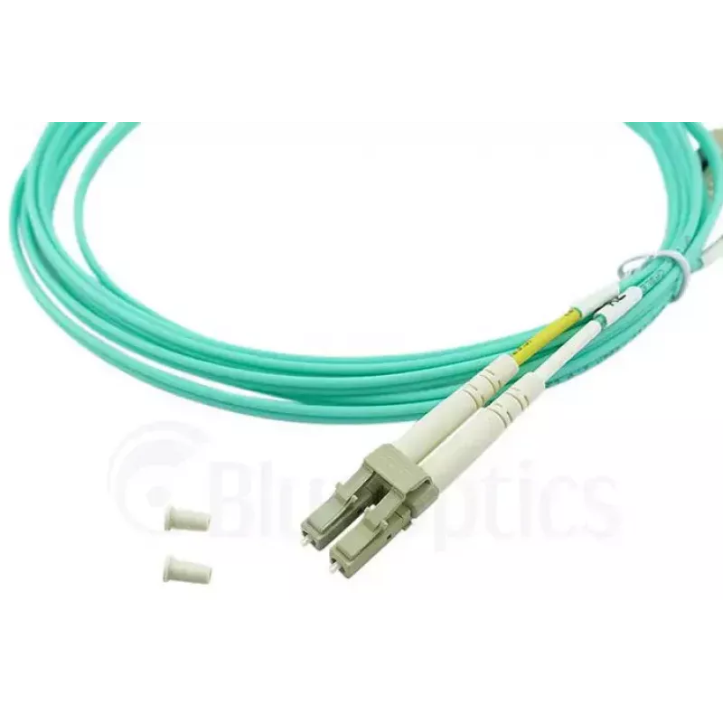 Glasfaserkabel BlueOptics AJ834A-BO 1m 2x LC OM3 Vollduplex