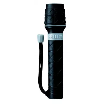 Handtaschenlampe Philips LightLife SFL3361/10 Schwarz Gummi 2,4 V