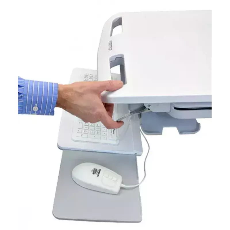 Multimedia-Wagen Ergotron StyleView Aluminium Grau Weiß