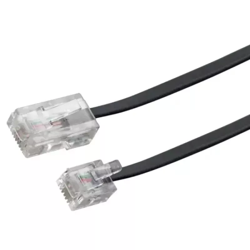 Netzwerkkabel Schwaiger 6,0 m RJ-11 - RJ-45 6 m Schwarz
