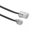 Netzwerkkabel Schwaiger 6,0 m RJ-11 - RJ-45 6 m Schwarz