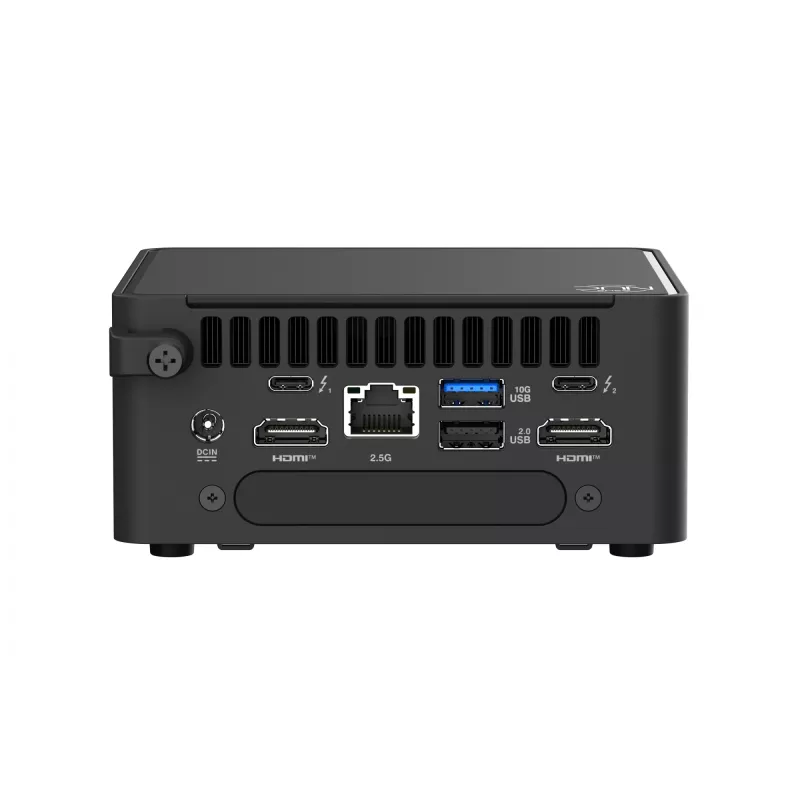 Mini-PC-Barebone ASUS NUC 15 Pro RNUC15CRHV700002 Schwarz 265H DDR5 96GB