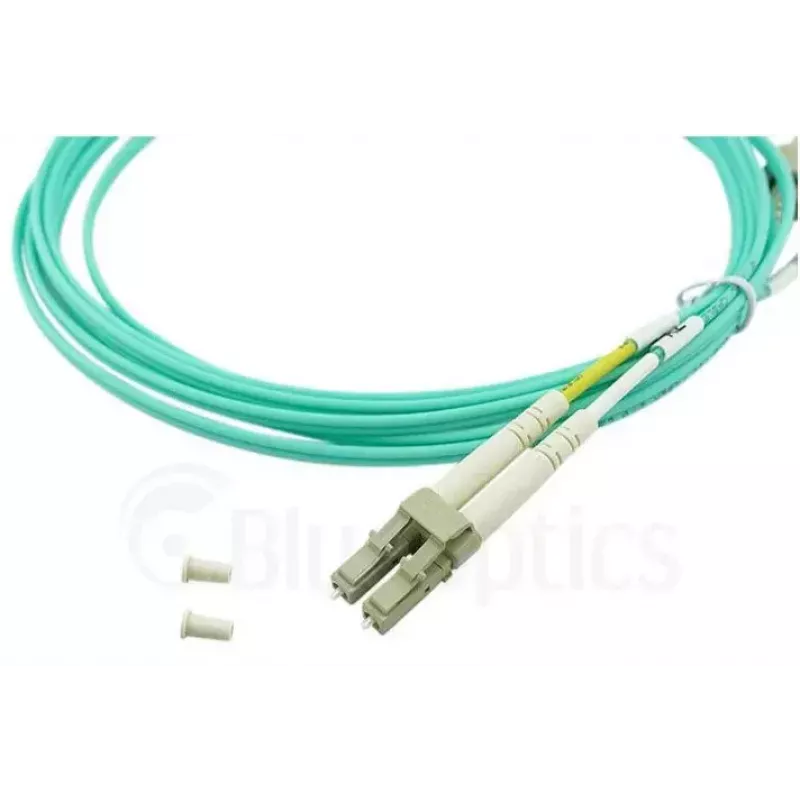 BlueOptics 050502K512000005M-BO Duplex LWL-Patchkabel (Corning-kompatibel), LC-UPC/LC-UPC, Multimode OM3 50/125 µm, 5 m