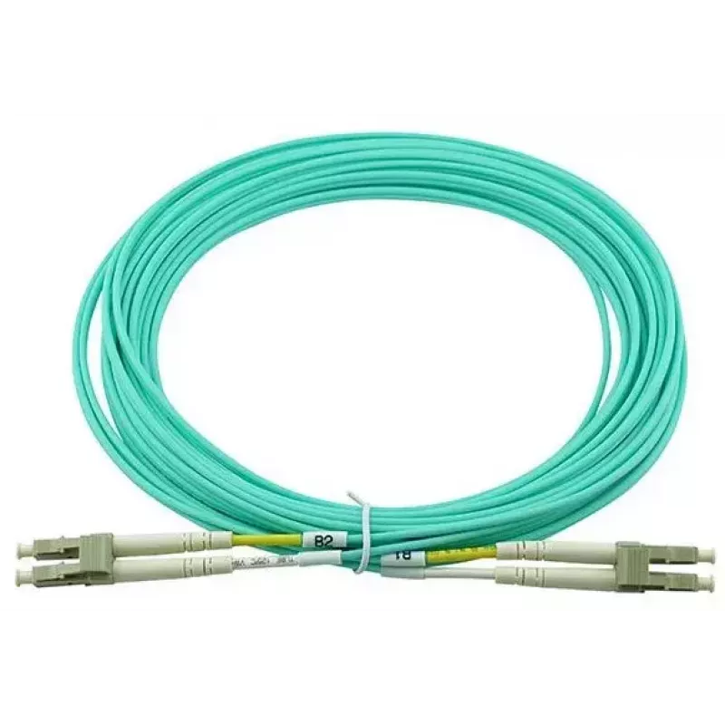 BlueOptics 050502K512000005M-BO Duplex LWL-Patchkabel (Corning-kompatibel), LC-UPC/LC-UPC, Multimode OM3 50/125 µm, 5 m