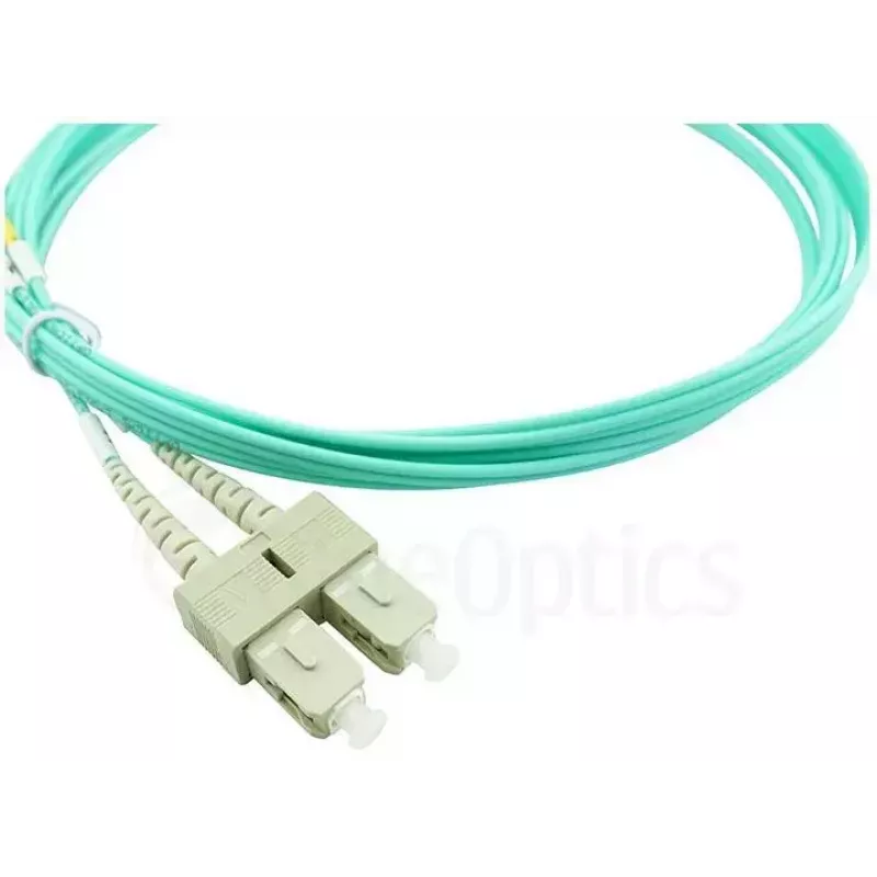 BlueOptics 055702T512000005M-BO Duplex-LWL-Patchkabel (Corning-kompatibel), LC-UPC/SC-UPC, Multimode OM3 50/125 µm, 5 m