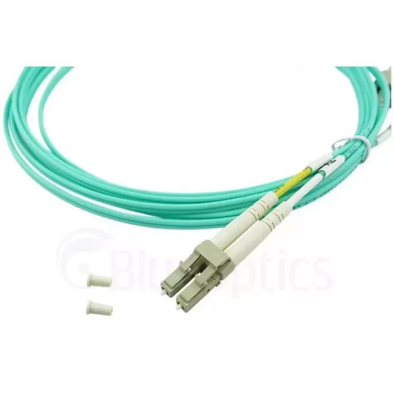 BlueOptics 055702T512000005M-BO Duplex-LWL-Patchkabel (Corning-kompatibel), LC-UPC/SC-UPC, Multimode OM3 50/125 µm, 5 m