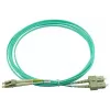 BlueOptics 055702T512000005M-BO Duplex-LWL-Patchkabel (Corning-kompatibel), LC-UPC/SC-UPC, Multimode OM3 50/125 µm, 5 m