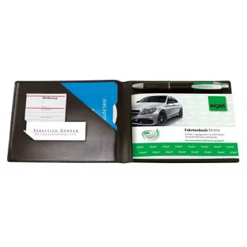 Personal Organizer Sigel EF610 Kunstleder Kunststoff Schwarz