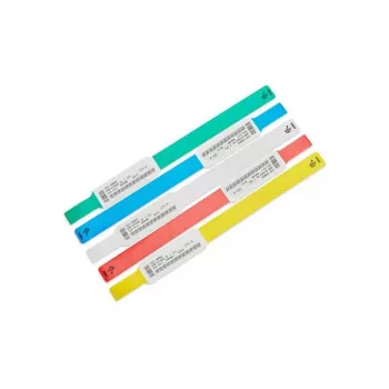 Zebra Z-Band UltraSoft Blau, Weiß Krankenhausarmband