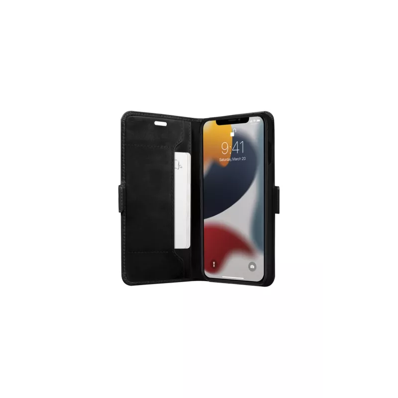 Wallet Case dbramante1928 iPhone 13 mini Schwarz 3 Kartenfächer