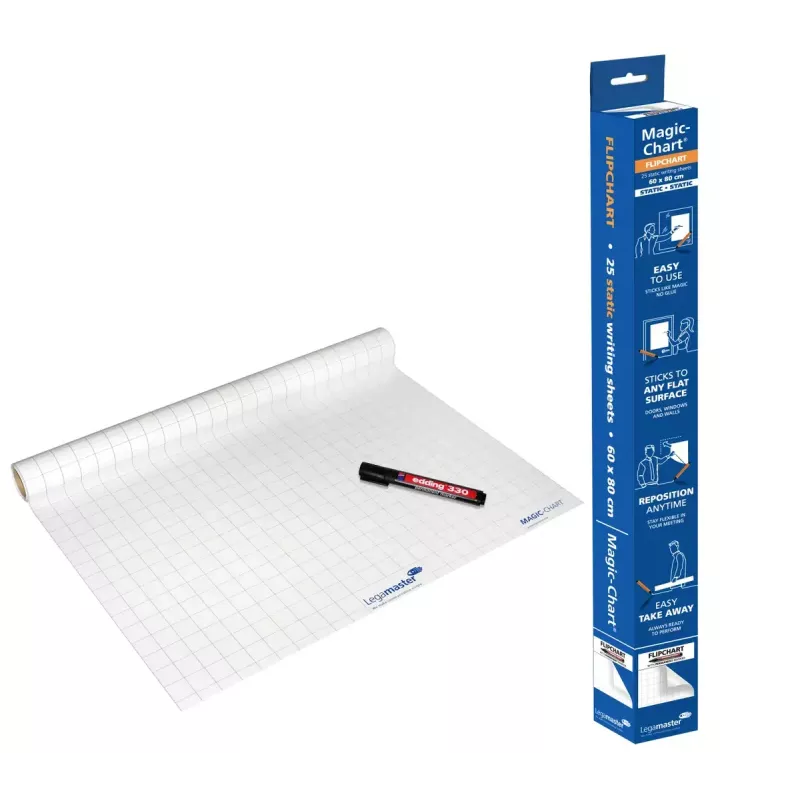 Flipchart-Folie Legamaster Magic-Chart 60x80cm