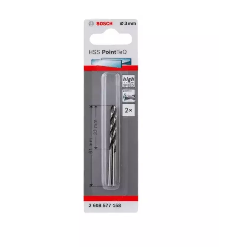 Bosch HSS Twist Drill Bits PointTeQ
