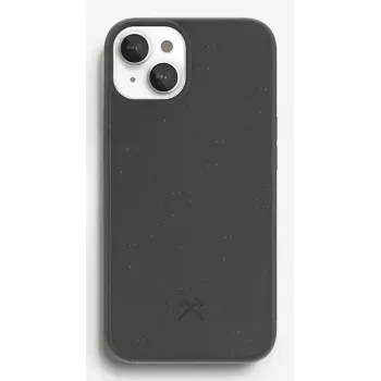 Woodcessories Bio Case Handyhülle Cover Schwarz iPhone 14 Plus 17 cm