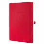 Schreibblock Sigel Conceptum A4 194 Blatt Rot