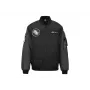 Bomberjacke ASUS ROG Cosmic Bomber Herren Regular Fit Langarm Schwarz Grau