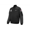 Bomberjacke ASUS ROG Cosmic Bomber Herren Regular Fit Langarm Schwarz Grau