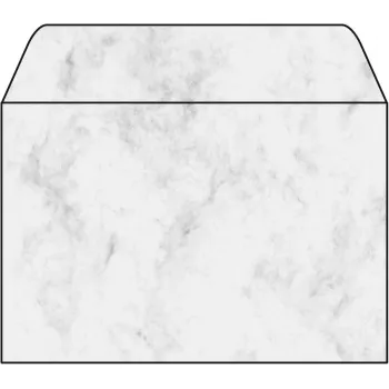 Sigel DU009 Briefumschlag C6 (114 x 162 mm), grau, 90 g/m²