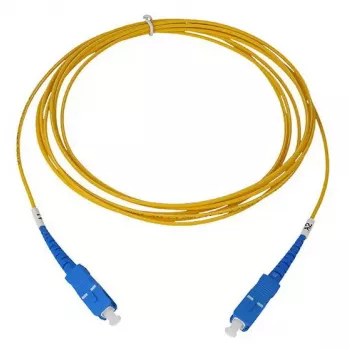 Glasfaserkabel BlueOptics SFP2222BU1MK SC SC OS2 1 m Gelb