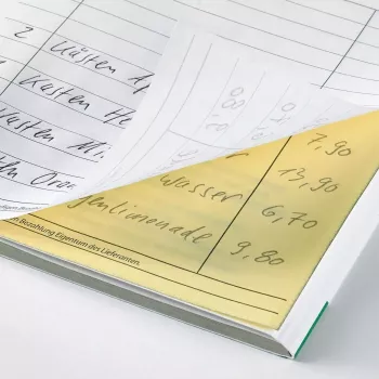 Geschäftsformular Sigel SD001 Grün A5 80 Blatt