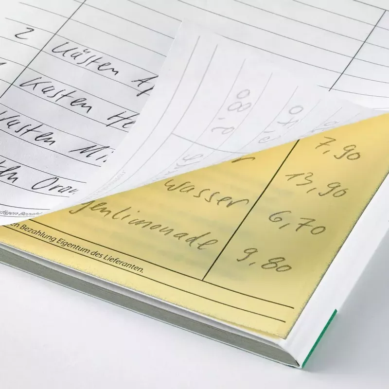 Geschäftsformular Sigel SD001 Grün A5 80 Blatt