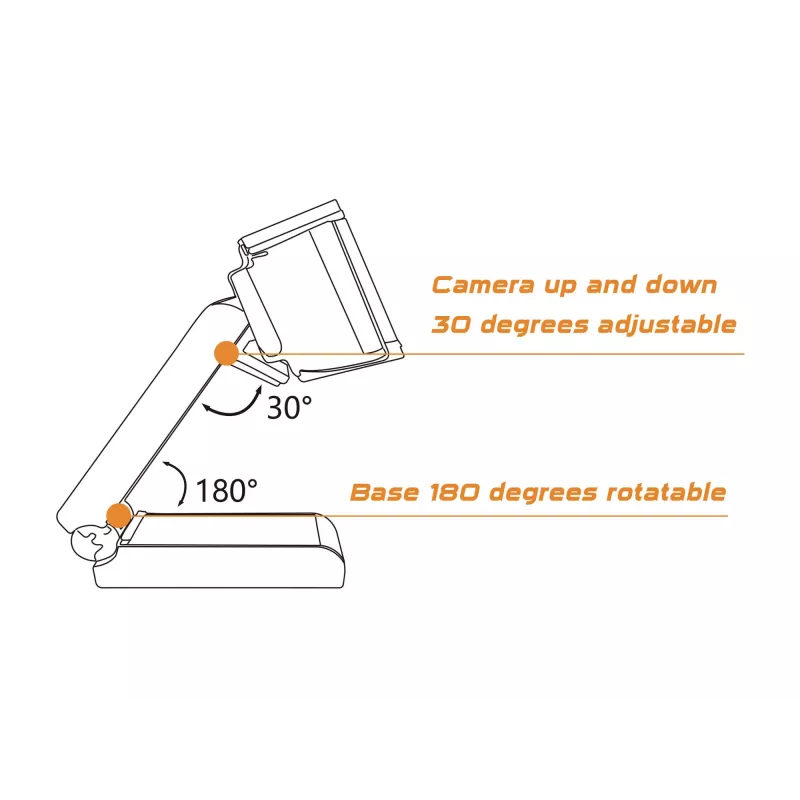 Conceptronic AMDIS06B Webcam 1920 x 1080 Pixel USB 2.0 Schwarz