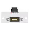 Kindermann Konnect 50 alu HDMI-Buchse, modulare Frontplatte zum Einrasten