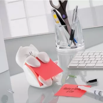 3M CAT-330 Notizpapierspender Special Weiß