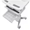 Multimediawagen Ergotron StyleView Aluminiumgrau Weiß