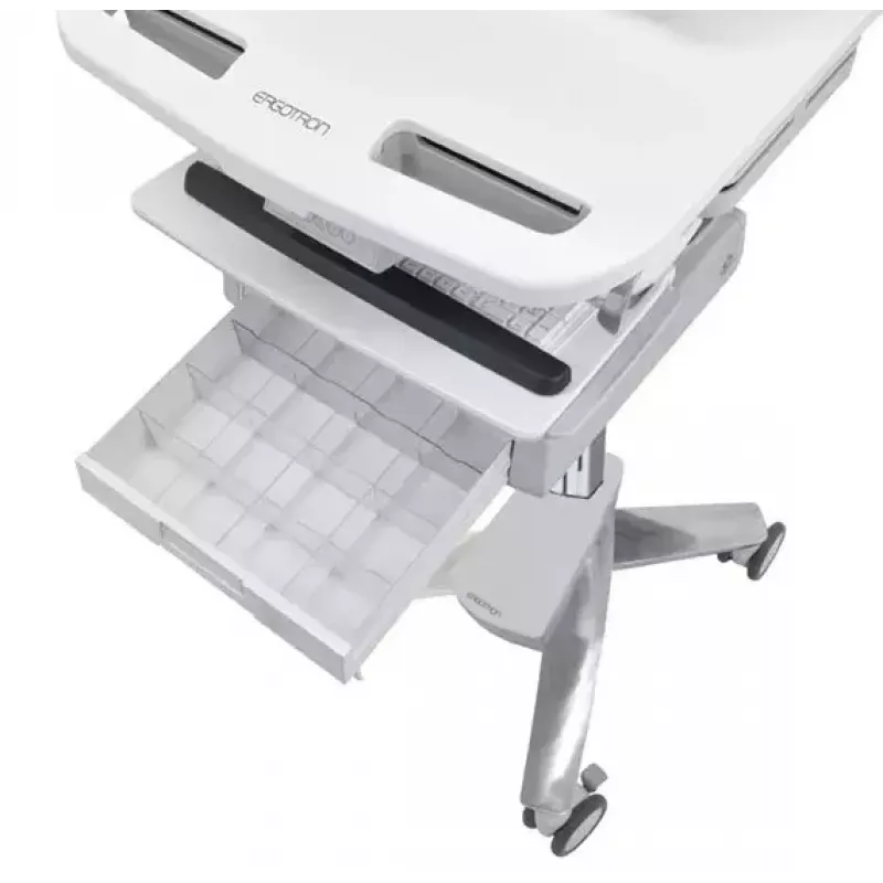 Multimediawagen Ergotron StyleView Aluminiumgrau Weiß