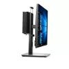 Dell MFS18 Micro Form Factor All-in-One-Ständer, 19-27 Zoll, höhenverstellbar, Schwarz/Silber