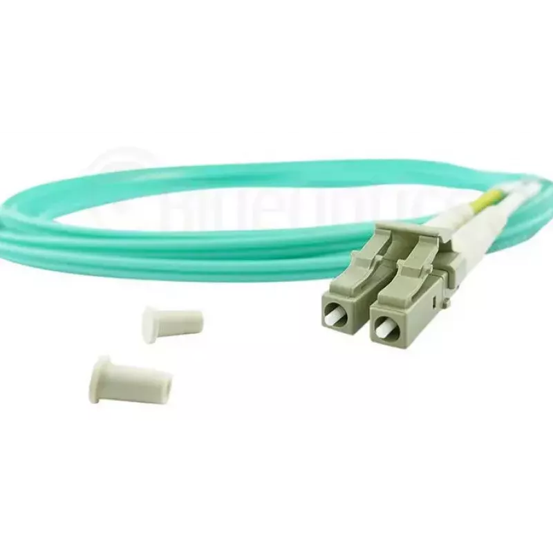 Glasfaserkabel BlueOptics AJ833A 0,5 m LC OM3 Aqua