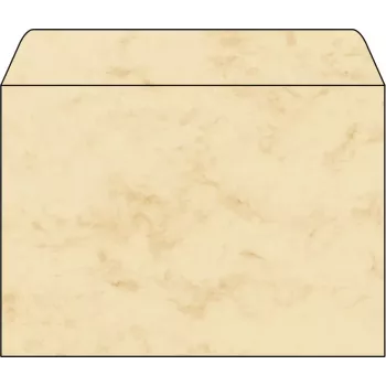 Sigel DU203 Briefumschlag C5 (162 x 229 mm), beige, 90 g/m²