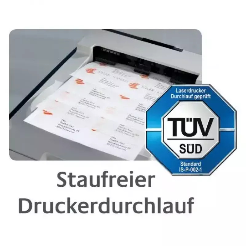 Selbstklebende Etiketten Rechteckig Avery 8017-300