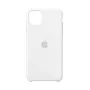 Silikonhülle für Apple iPhone 11 Pro Max — Silikon, Weiß, passend für 6,5 Zoll