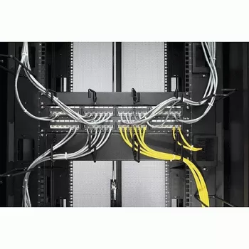 APC NetShelter Kabelmanagement, Vertikales Kabelmanagement, Ringe, für NetShelter 750mm und 800mm breite Gehäuse, Set mit 8, 76 x 19 x 203 mm