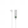 Hama 00223001 Stromverlängerung 1,4 m 3 AC-Ausgänge Innenbereich Weiß
