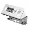 Outlet-Box Typ F Kindermann 7430000052 Grau Weiß