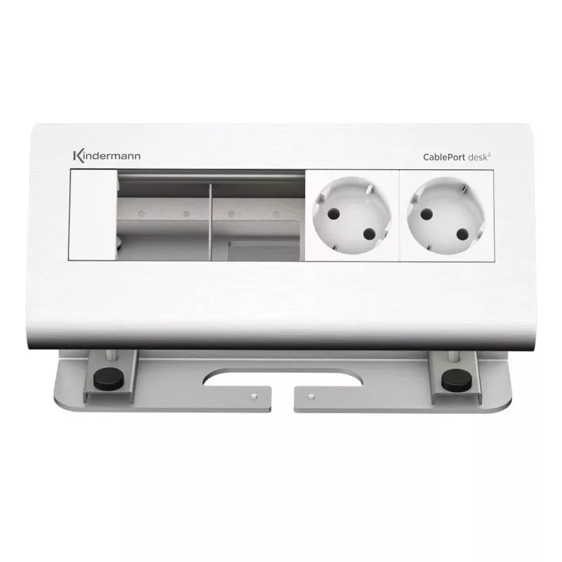 Outlet-Box Typ F Kindermann 7430000052 Grau Weiß