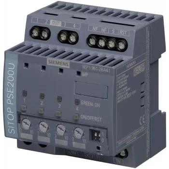 Siemens SITOP PSE200U Selektivitätsmodul, 4 x 10 A, 6EP1961-2BA41