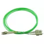Fibre optic Kabel BlueOptics SFP3132GU0.5MK LC SC OM5 0.5 m Mint