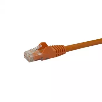 StarTech.com 7m CAT6 Ethernet-Kabel – Orange CAT 6 Gigabit Ethernet-Kabel – 250 MHz 100 W PoE RJ45 UTP Netzwerk-/Patchkabel, rastnasenfrei mit Zugentlastung, einzeln getestet