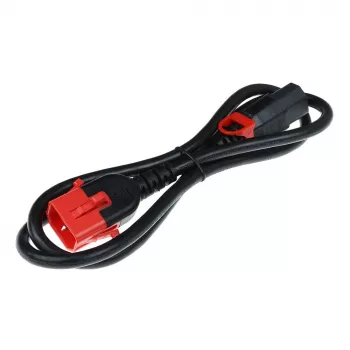 ACT Powercord C13 IEC Lock+ - C14 IEC Lock Dual Locking schwarz 3 m, PC3605