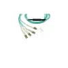 Glasfaserkabel BlueOptics CBL-MPO12-4LC-OM3-1M-BO MPO 4x LC/LC 1m