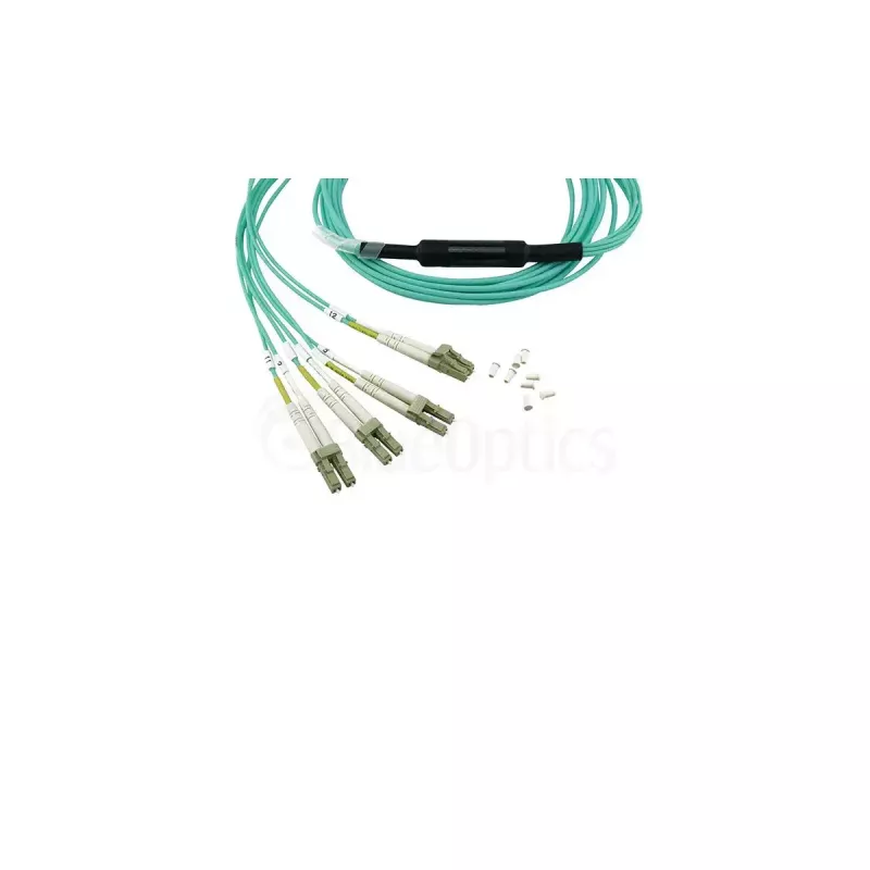 Glasfaserkabel BlueOptics CBL-MPO12-4LC-OM3-1M-BO MPO 4x LC/LC 1m