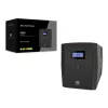 Conceptronic ZEUS04G 2200VA 1320W USV, UK-Steckdose x 4, HID USB, RJ45 Ein-/Ausgang, AVR