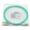 BlueOptics LC-SC Multimode OM3 Duplex LWL-Patchkabel, LC-UPC/SC-UPC, 1 m, beige (kompatibel mit Corning 055702K512000001M)